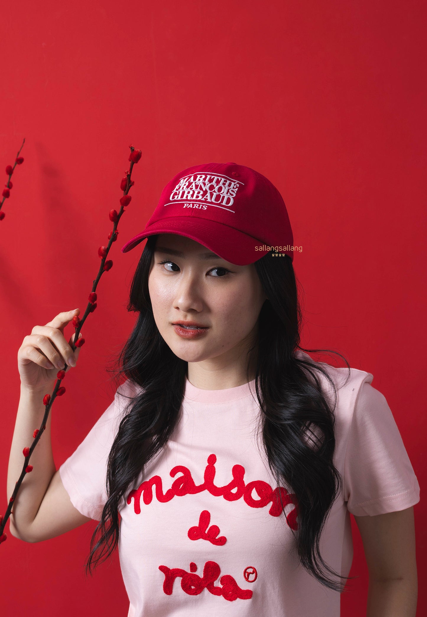 CLASSIC LOGO CAP red