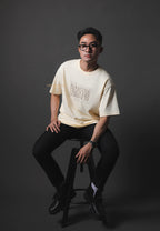 CLASSIC LOGO TEE cream