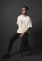 CLASSIC LOGO TEE cream