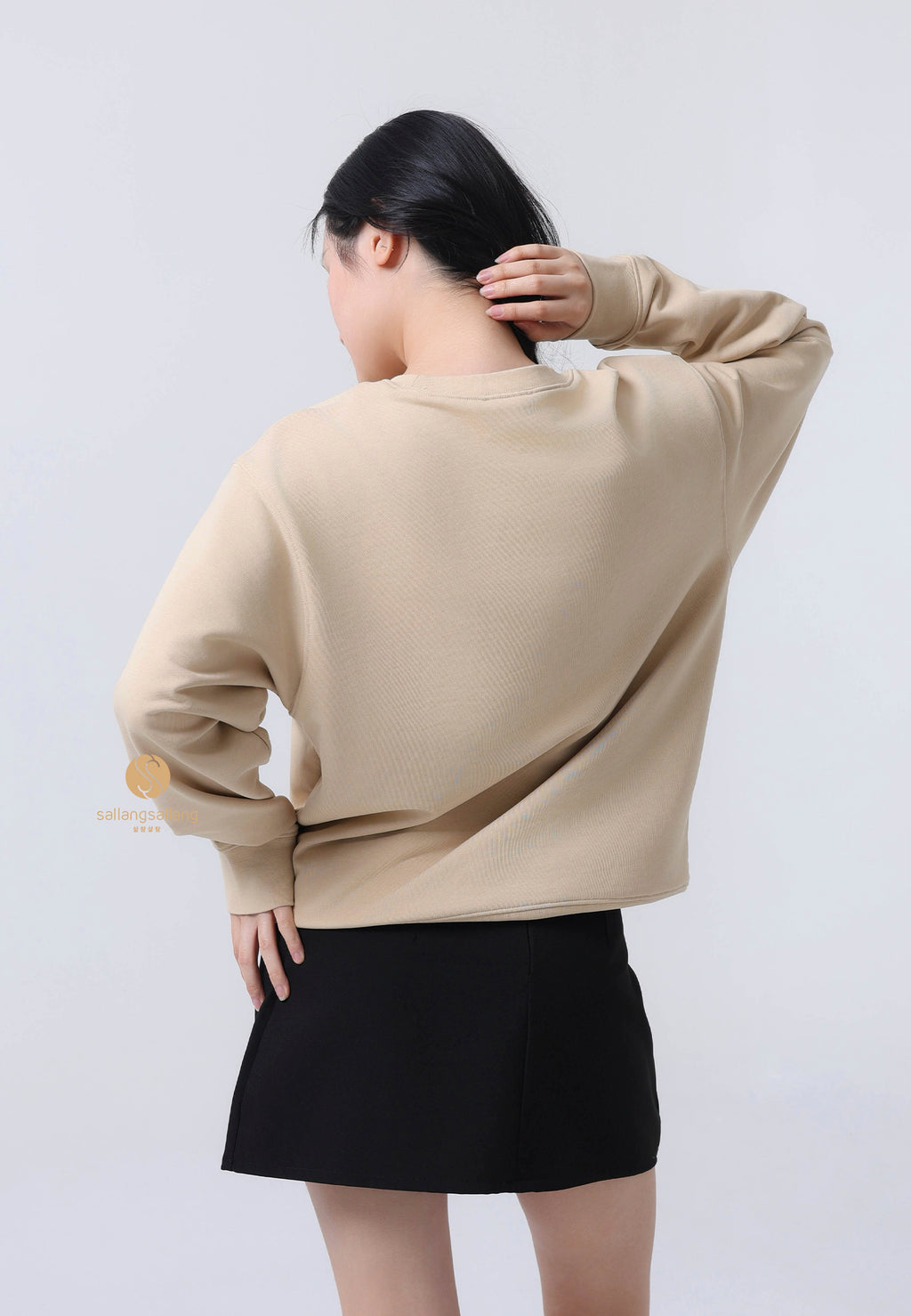 DOODLE BEAR SWEATSHIRT beige