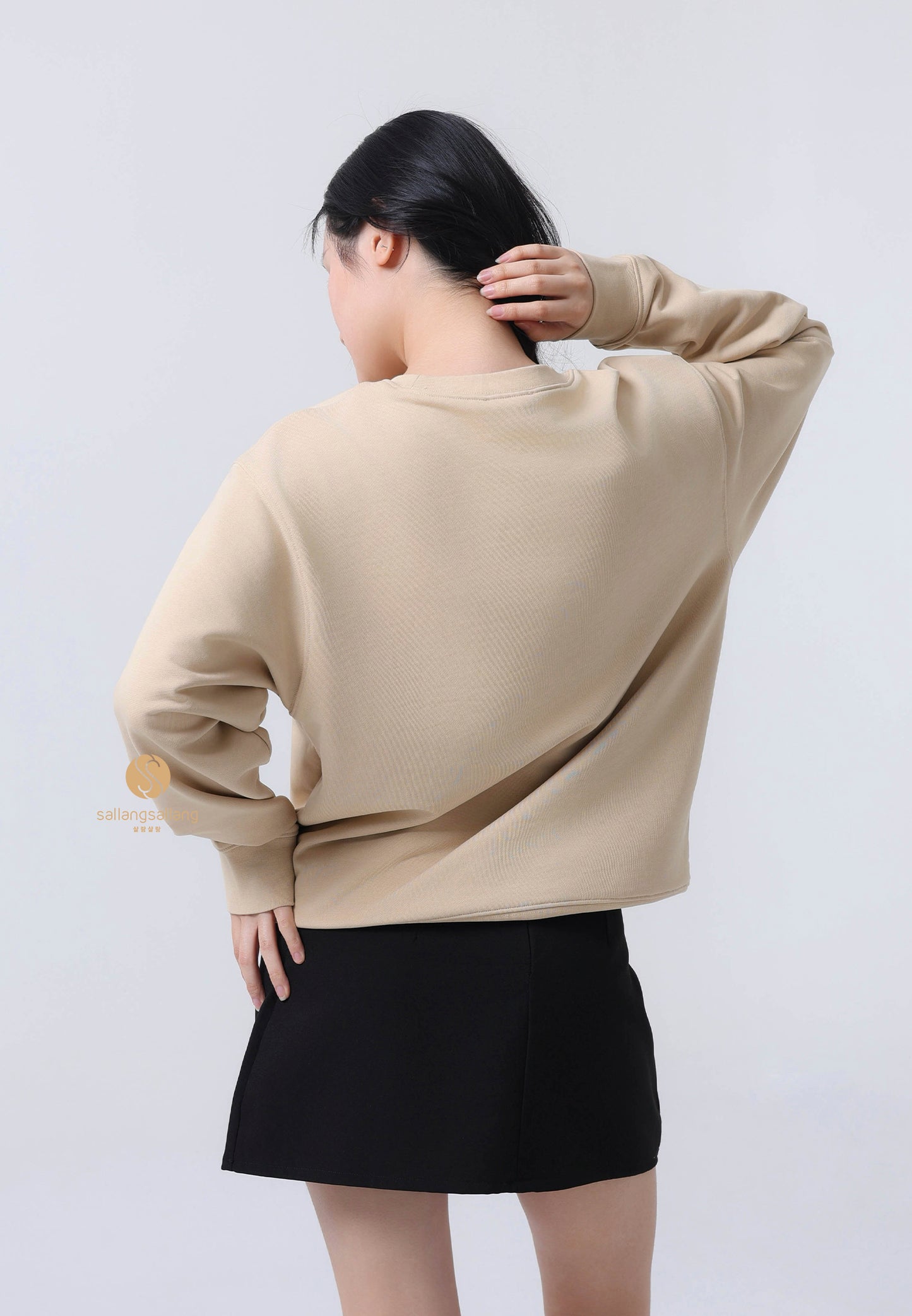 DOODLE BEAR SWEATSHIRT beige