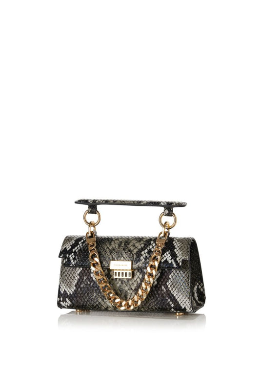 MICRO BAGUETTE grey python