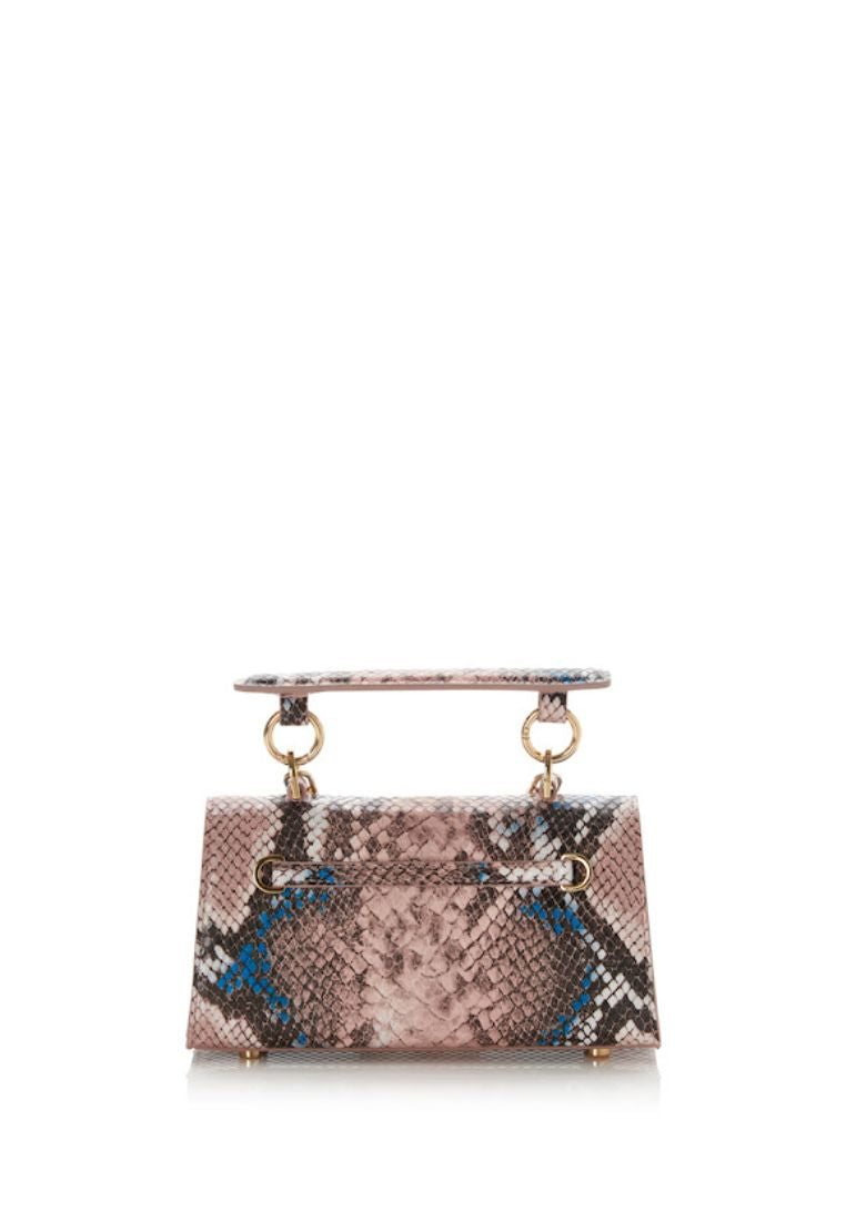MICRO BAGUETTE pink python