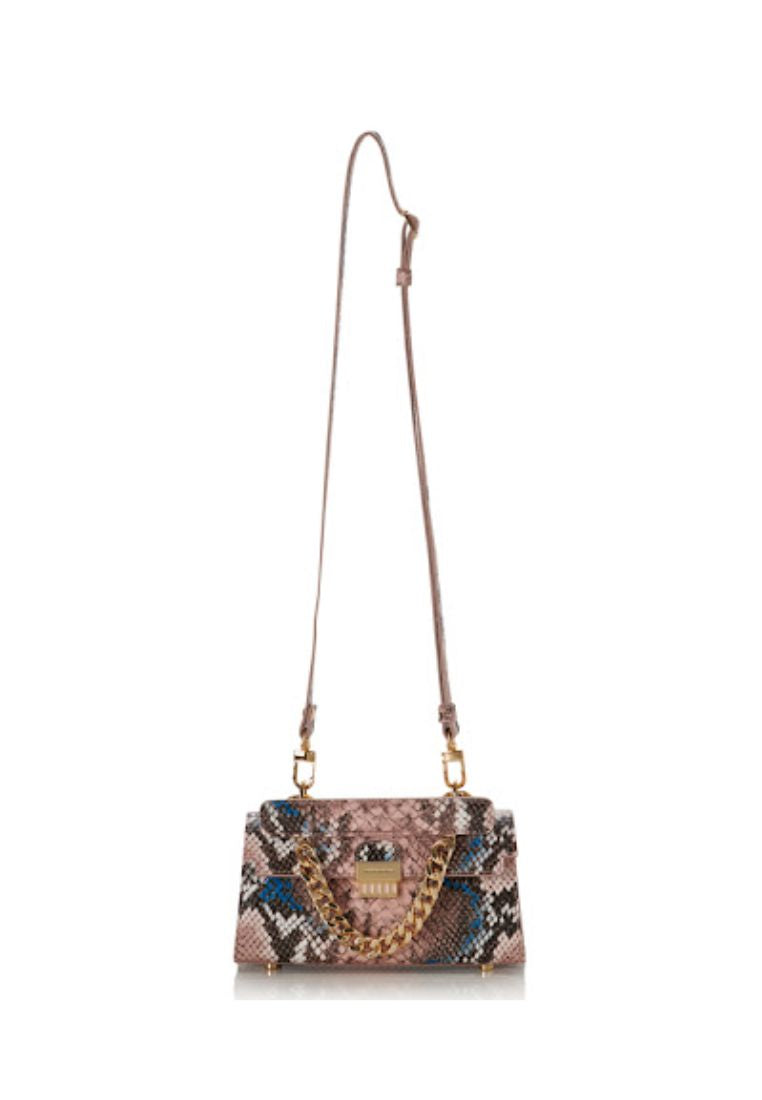 MICRO BAGUETTE pink python