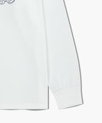 MINI DOODLE BEAR LONG SLEEVE white