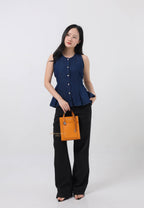 Micro Grind Satchel Tote Bag Desert Sun