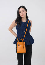 Micro Grind Satchel Tote Bag Desert Sun
