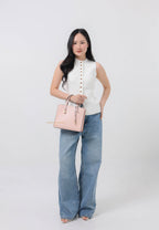 Mini Grind Tote Bag Peach Whip