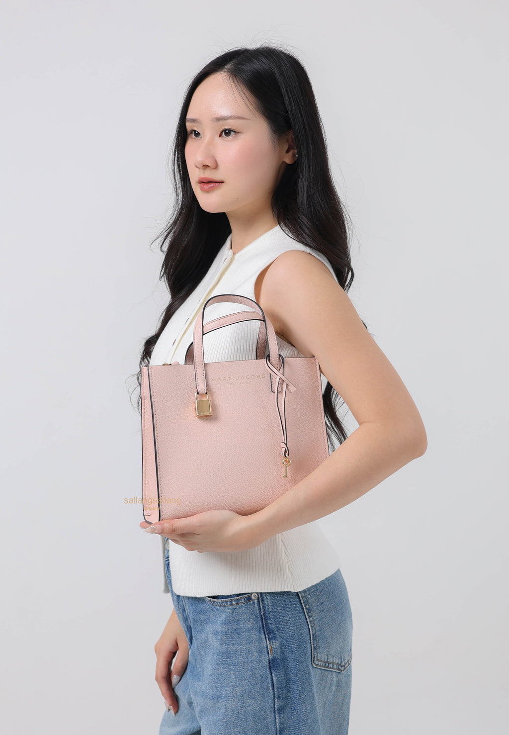 Mini Grind Tote Bag Peach Whip