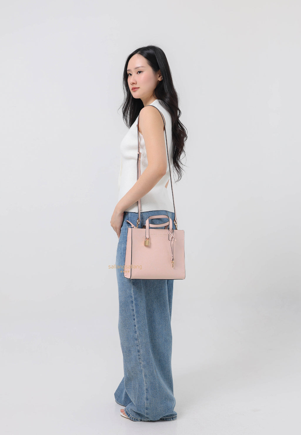 Mini Grind Tote Bag Peach Whip