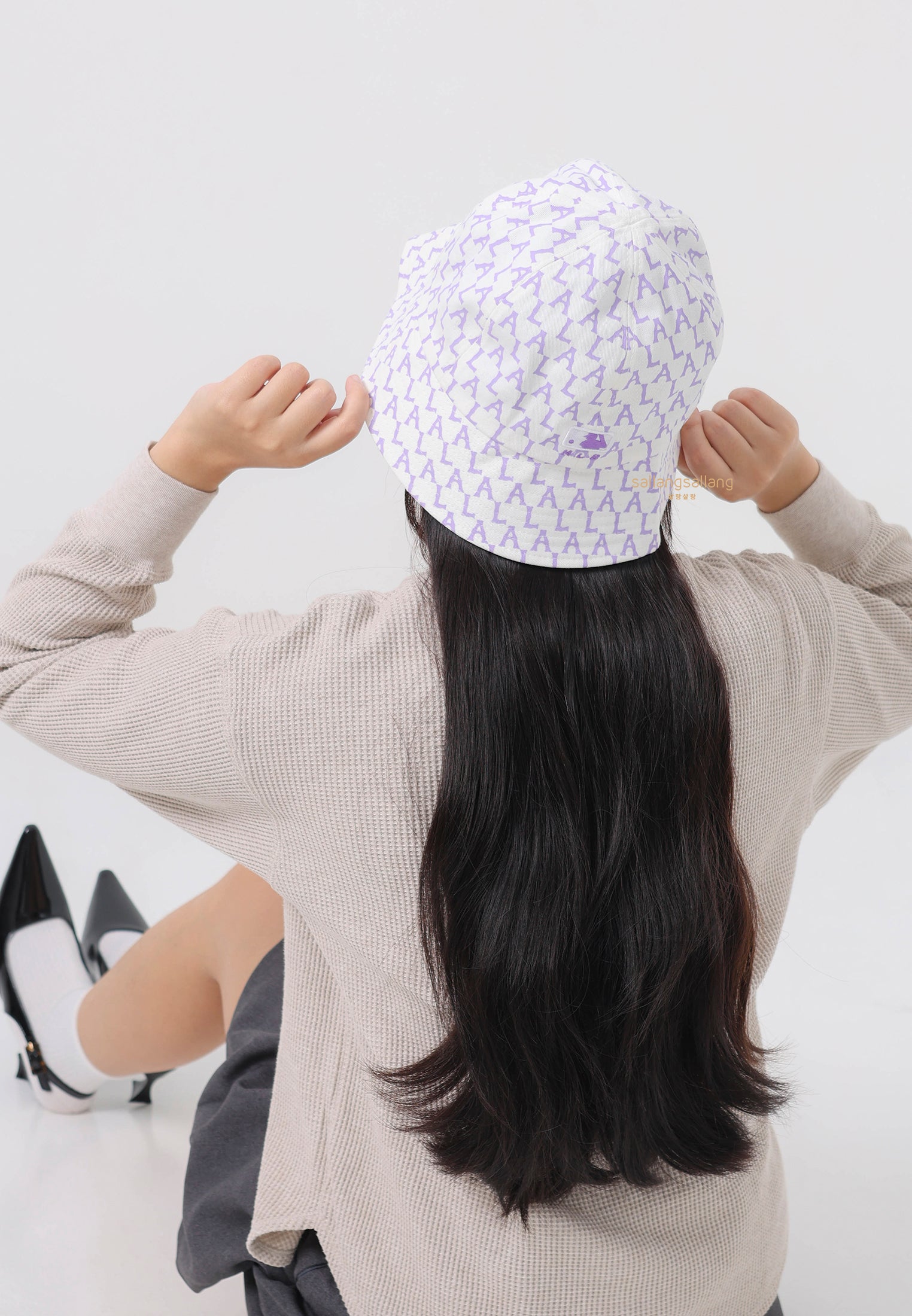 MONOGRAM Pastel Dome Hat LA DODGERS violet