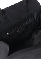 Blanc Large Suede Black