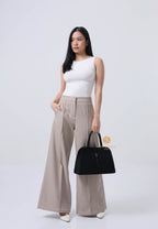 Blanc Medium Suede Black