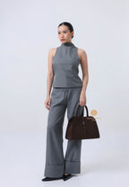 Blanc Medium Suede Choco Brown