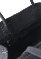 Blanc Medium Suede Black