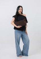 Sara Suede Choco Brown