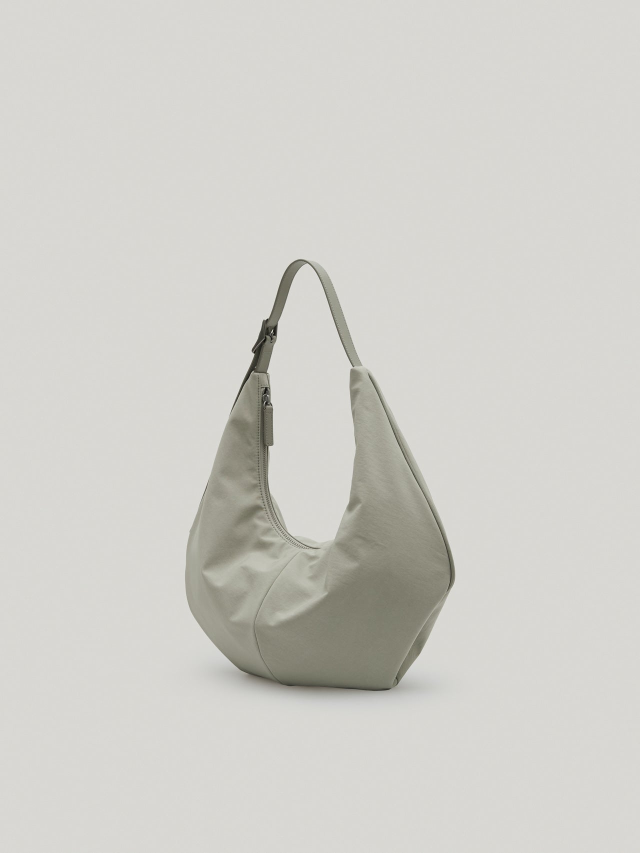 MOSSY HOBO BAG misty khaki