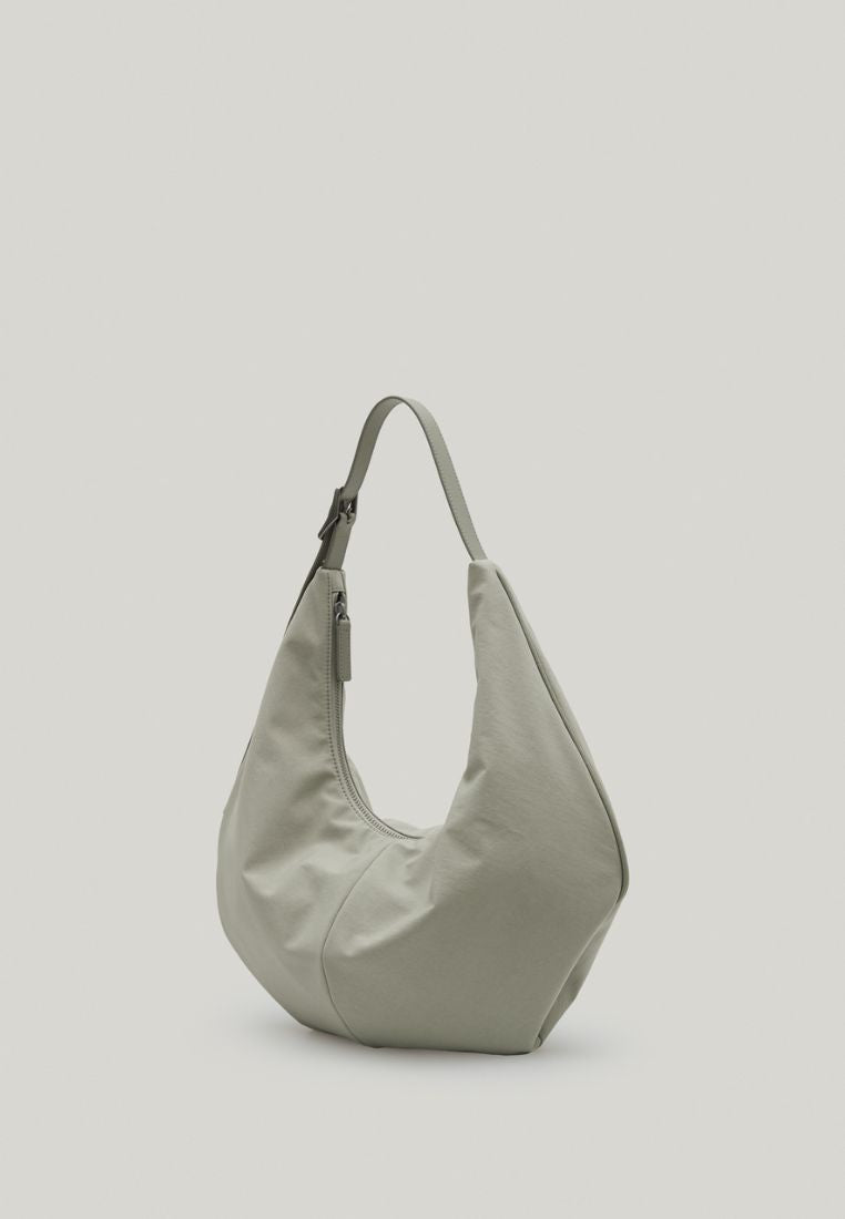 MOSSY HOBO BAG misty khaki