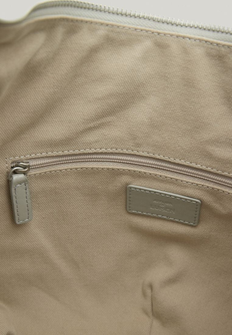 MOSSY HOBO BAG misty khaki