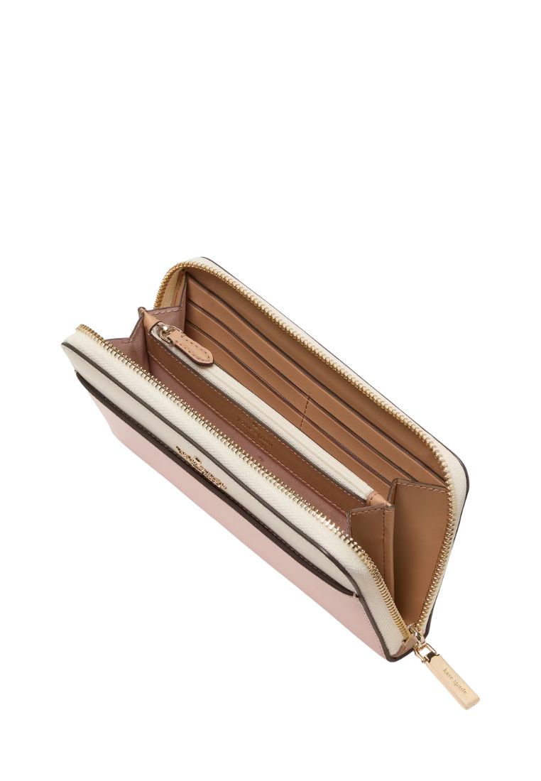 Madison Large Continental Wallet Rose Smoke Multi