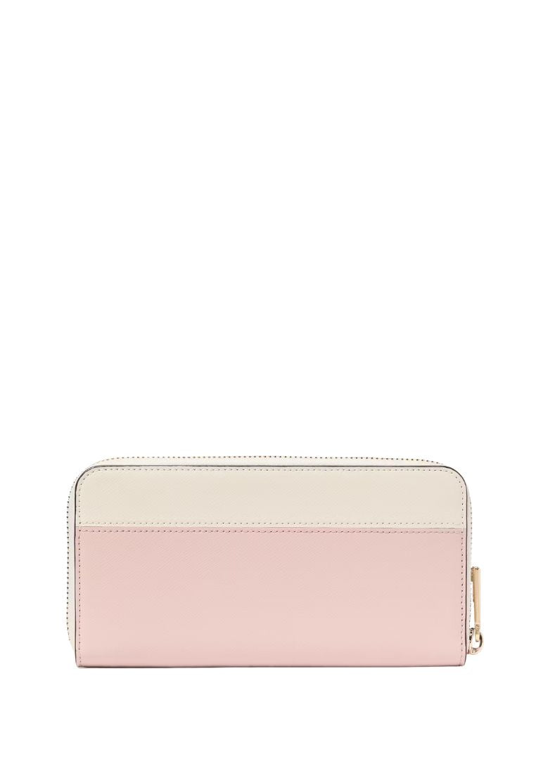 Madison Large Continental Wallet Rose Smoke Multi