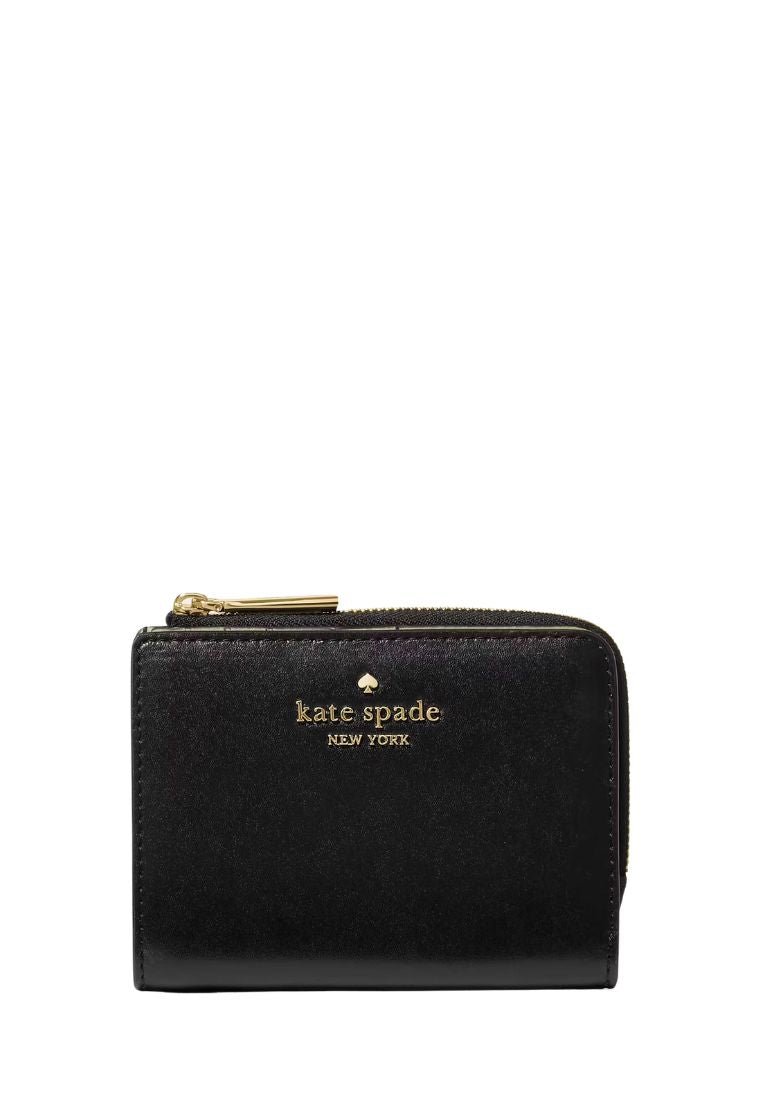Madison Small L-zip Wallet Black