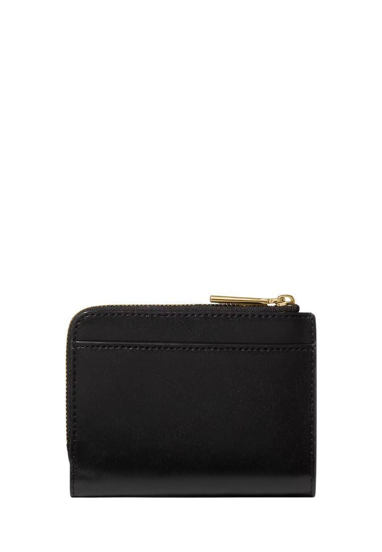 Madison Small L-zip Wallet Black