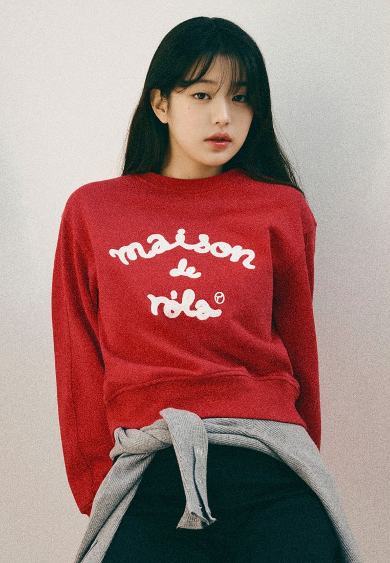 Maison De Rola Sweatshirts Red