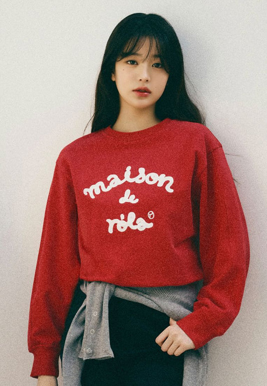 Maison De Rola Sweatshirts Red