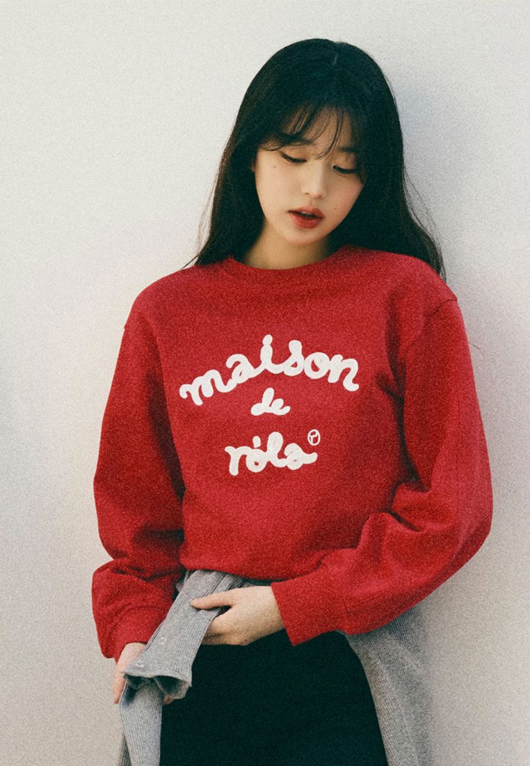 Maison De Rola Sweatshirts Red
