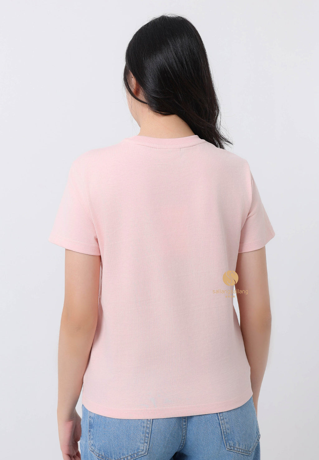 Maison De Rola Embroidery T-Shirt Pink