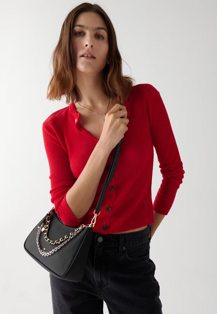 Margot Nylon Convertible Crossbody Black