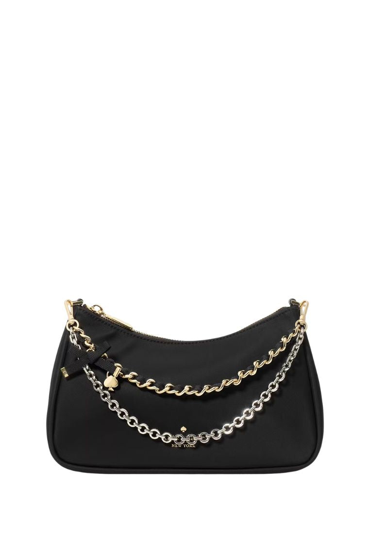 Margot Nylon Convertible Crossbody Black