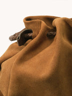 Medium Gather Bag Set Ochre Suede