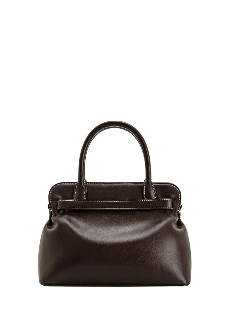 Mia Tote Bag - Dark Brown