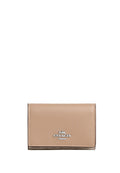 Micro Wallet In Signature Canvas Silver Sand Taupe