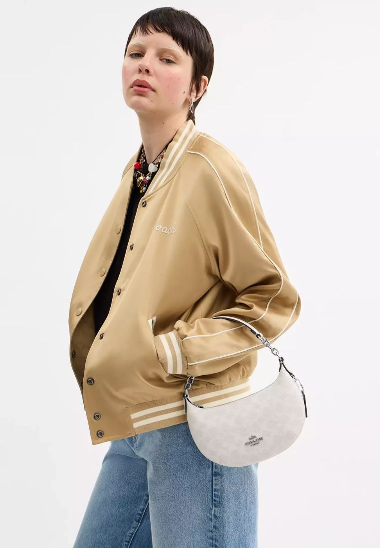 Mini Payton Bag in Signature White Chalk