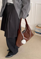 Monet Bag L Pull-Up Cognac