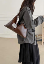 Monet Bag L Pull-Up Cognac