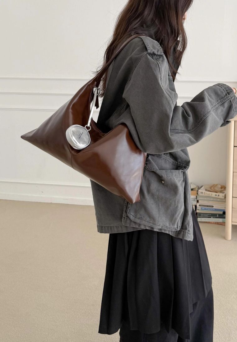 Monet Bag L Pull-Up Cognac