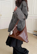 Monet Bag L Pull-Up Cognac
