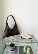 Monet Bag L Pull-Up Dark Brown