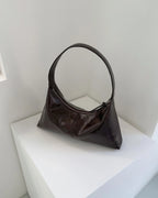 Monet Bag Pull-Up Leather Dark Brown