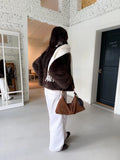 Monet Bag Suede Brown