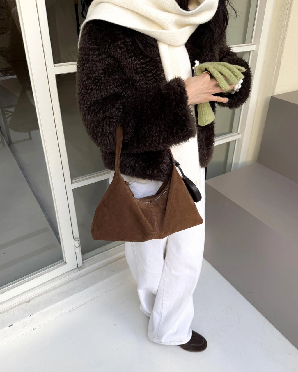 Monet Bag Suede Brown