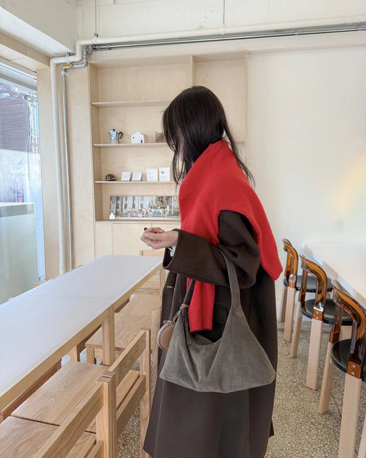 Monet Bag Suede Grey