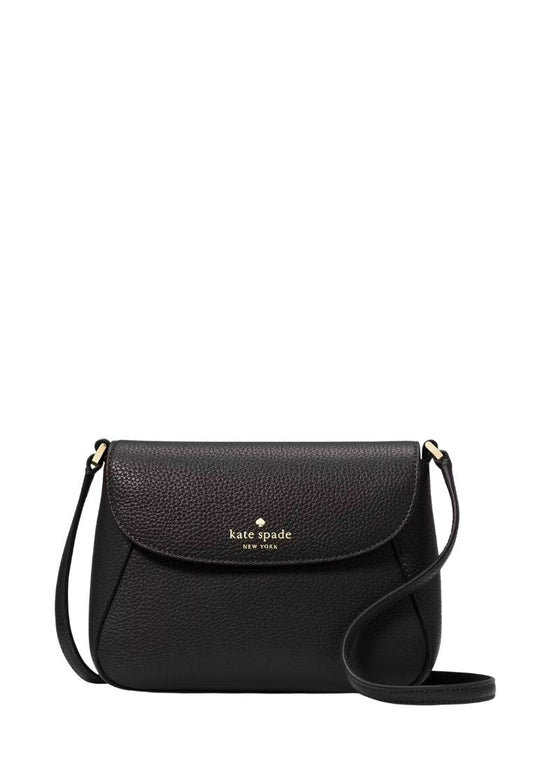Monica Small Flap Crossbody Black