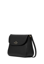 Monica Small Flap Crossbody Black