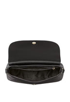 Monica Small Flap Crossbody Black