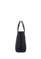 Monogram Logo-Print Tote Bag Visetos Black